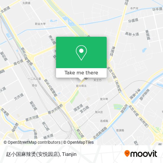 赵小国麻辣烫(安悦园店) map
