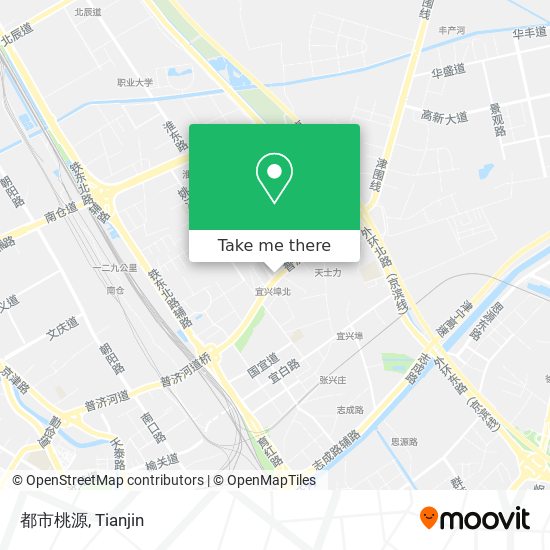 都市桃源 map