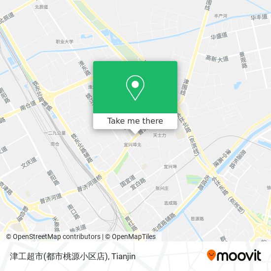 津工超市(都市桃源小区店) map