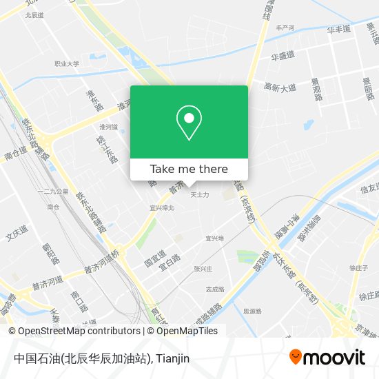 中国石油(北辰华辰加油站) map