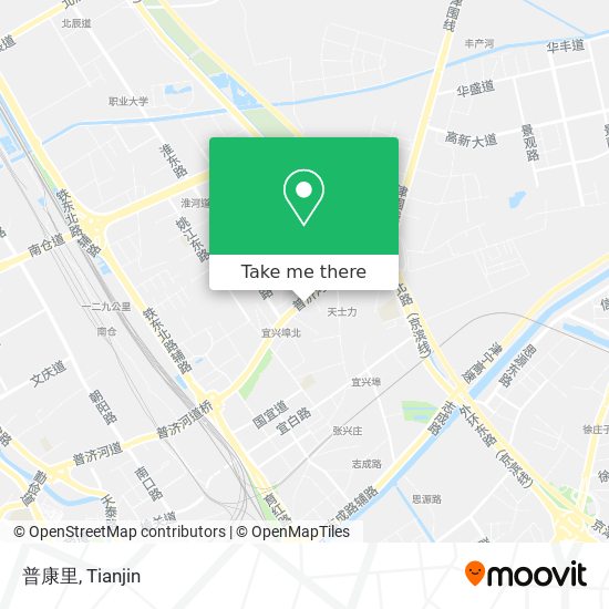 普康里 map