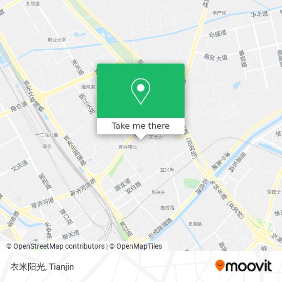 衣米阳光 map