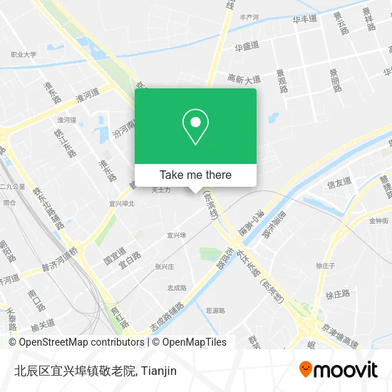 北辰区宜兴埠镇敬老院 map