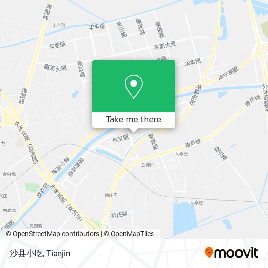 沙县小吃 map