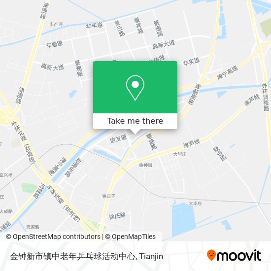 金钟新市镇中老年乒乓球活动中心 map