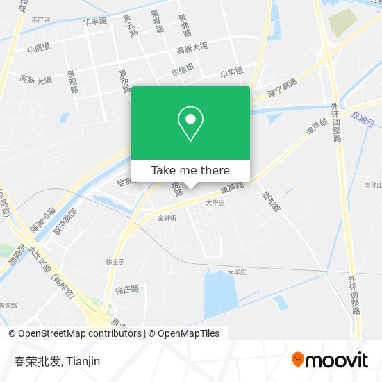 春荣批发 map