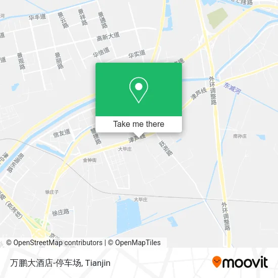 万鹏大酒店-停车场 map