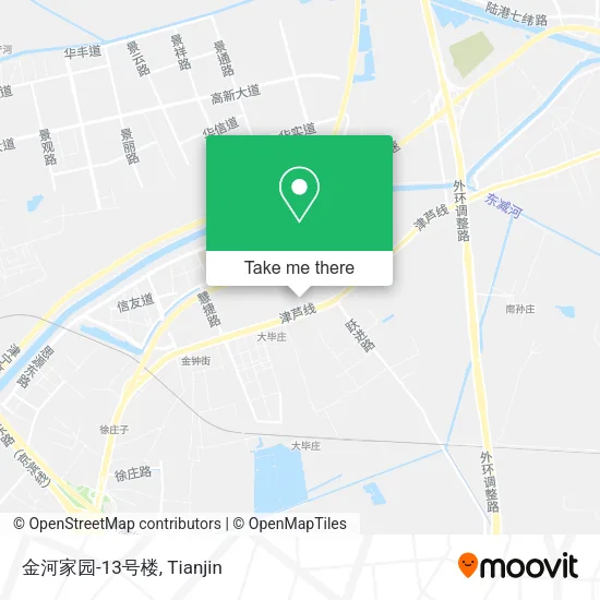 金河家园-13号楼 map