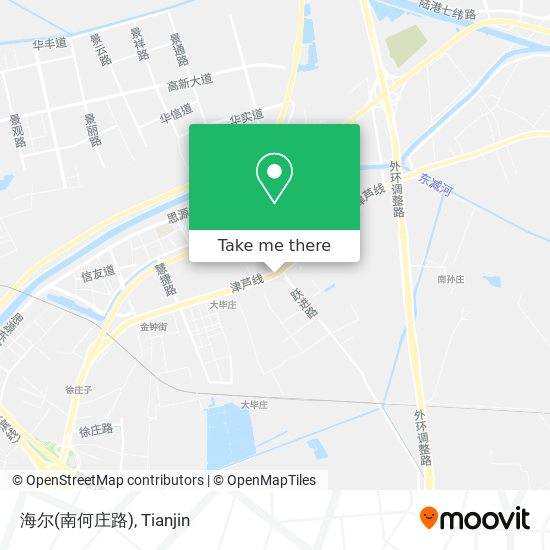 海尔(南何庄路) map