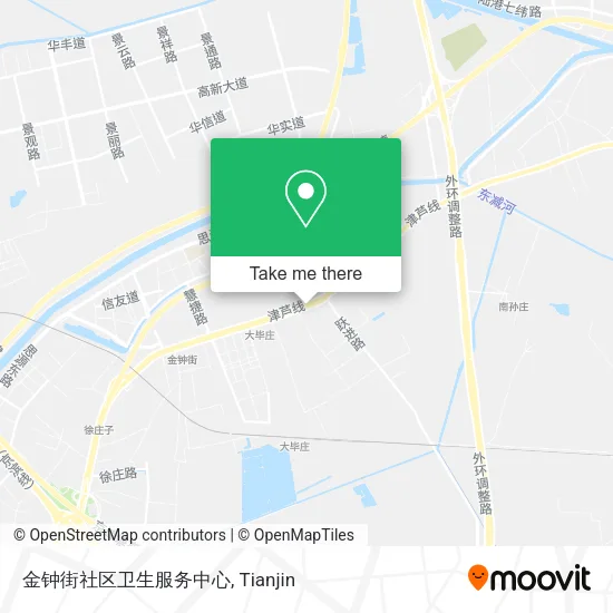 金钟街社区卫生服务中心 map