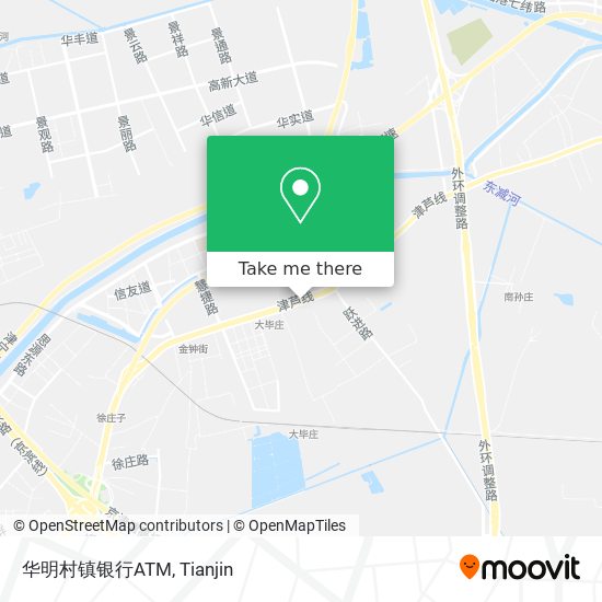 华明村镇银行ATM map