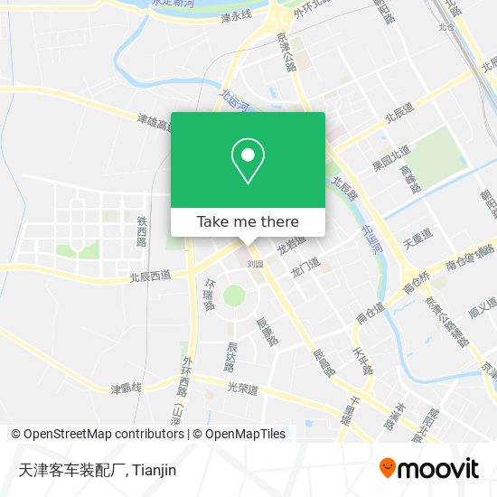 天津客车装配厂 map