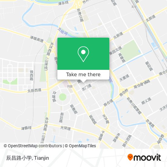 辰昌路小学 map