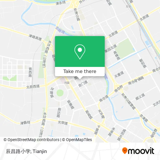 辰昌路小学 map