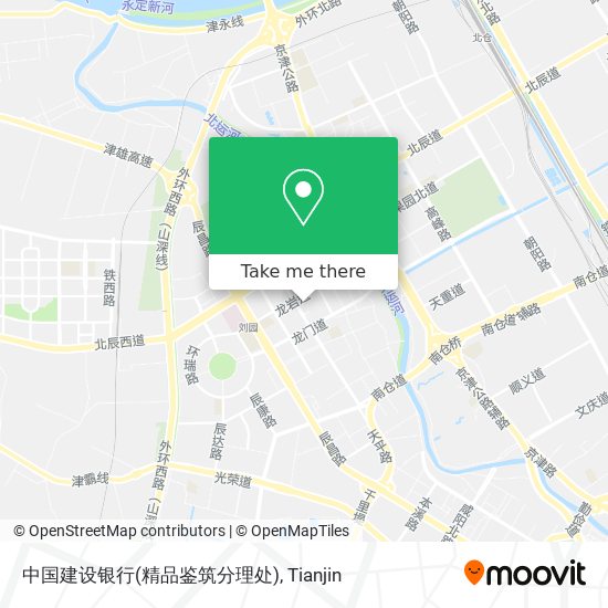 中国建设银行(精品鉴筑分理处) map