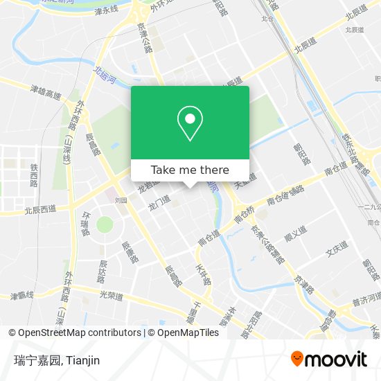 瑞宁嘉园 map