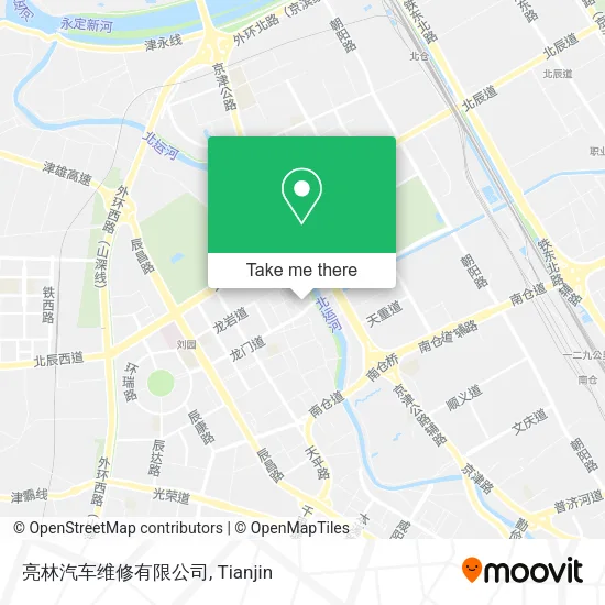 亮林汽车维修有限公司 map