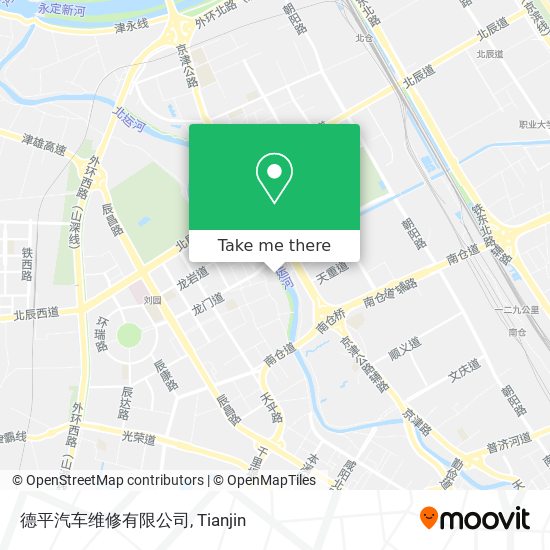 德平汽车维修有限公司 map