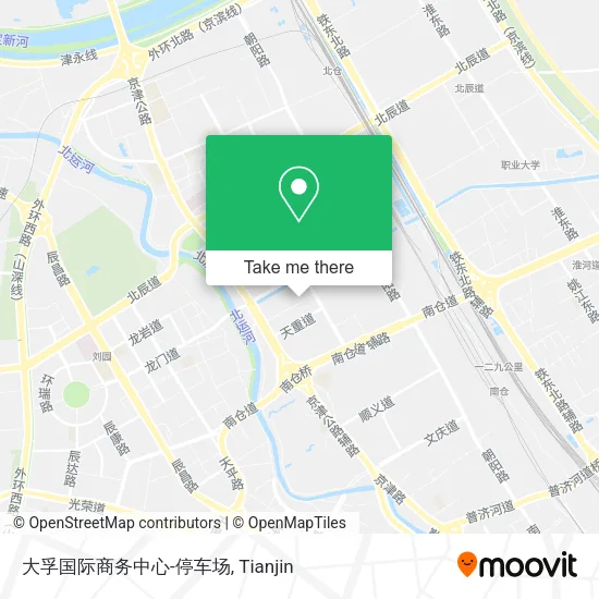 大孚国际商务中心-停车场 map