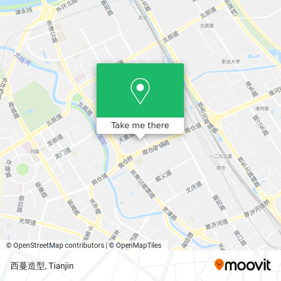 西蔓造型 map