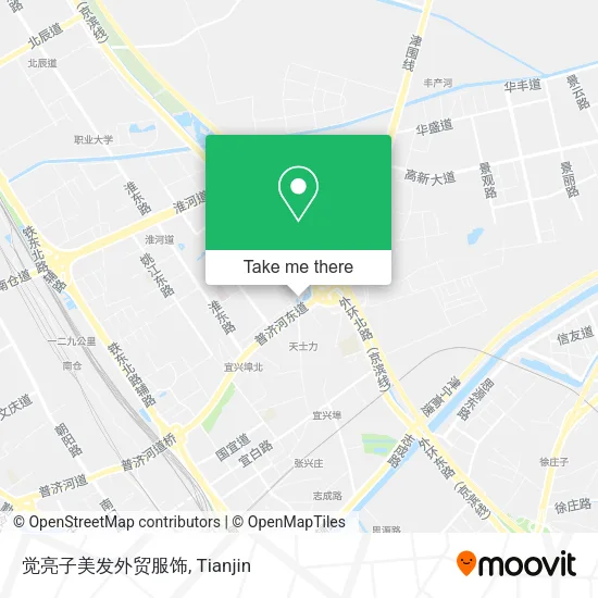 觉亮子美发外贸服饰 map