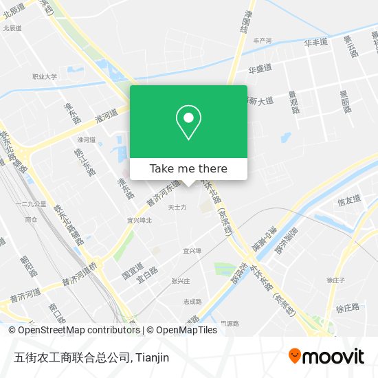 五街农工商联合总公司 map