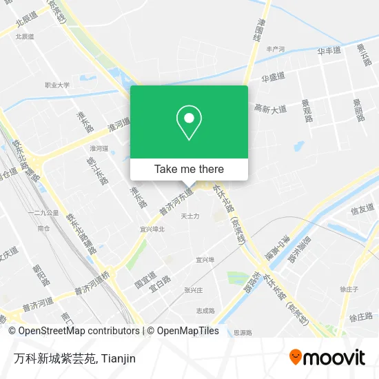 万科新城紫芸苑 map