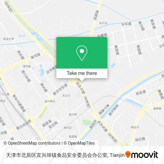 天津市北辰区宜兴埠镇食品安全委员会办公室 map
