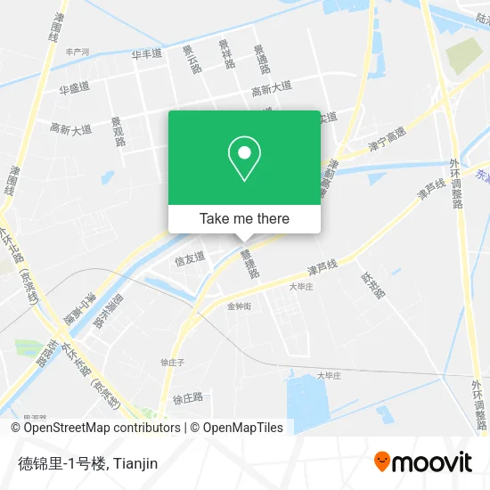 德锦里-1号楼 map