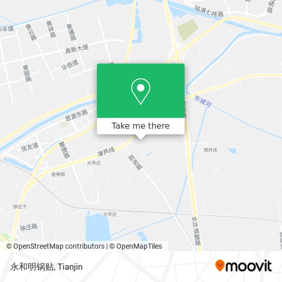 永和明锅贴 map