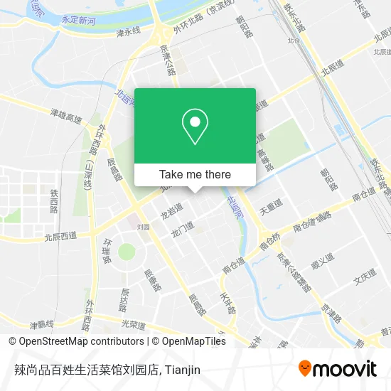 辣尚品百姓生活菜馆刘园店 map