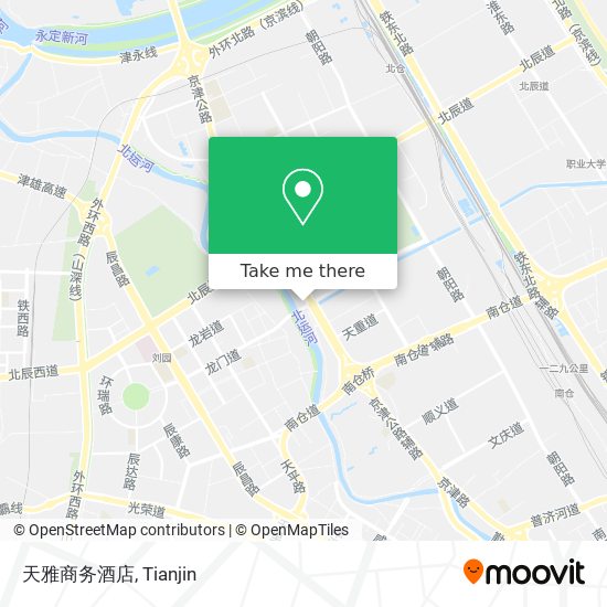 天雅商务酒店 map