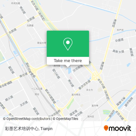彩墨艺术培训中心 map