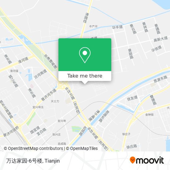 万达家园-6号楼 map