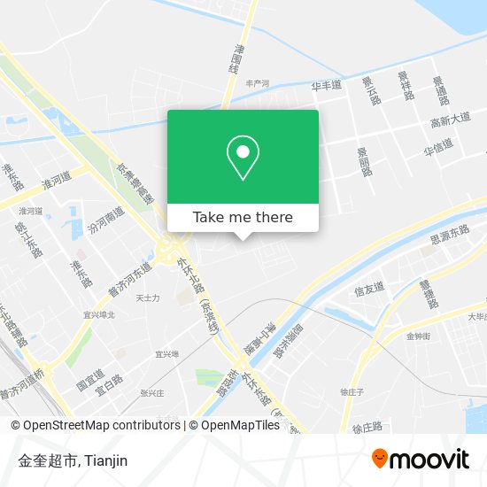 金奎超市 map