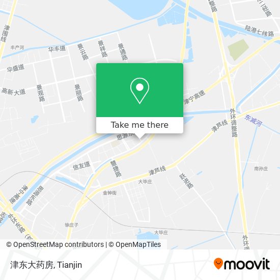 津东大药房 map