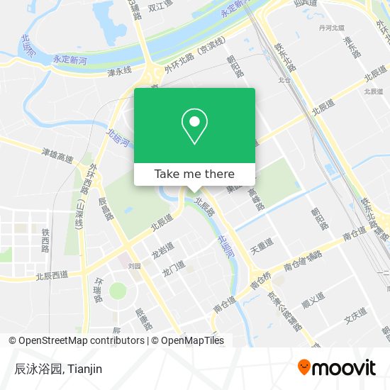 辰泳浴园 map