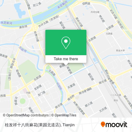 桂发祥十八街麻花(果园北道店) map