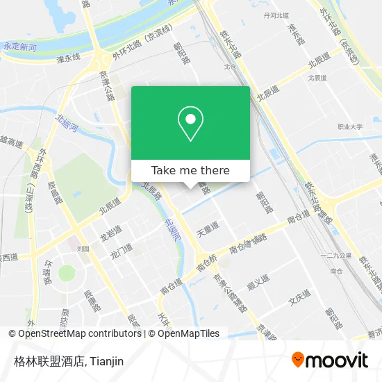 格林联盟酒店 map