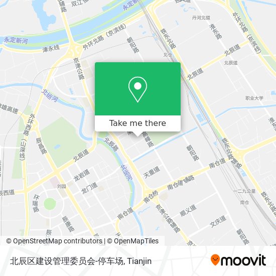 北辰区建设管理委员会-停车场 map
