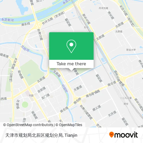 天津市规划局北辰区规划分局 map