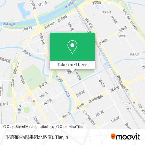 彤德莱火锅(果园北路店) map