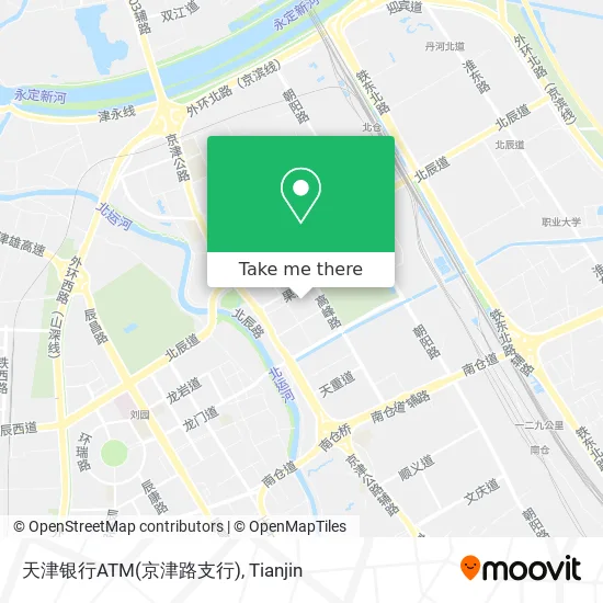 天津银行ATM(京津路支行) map