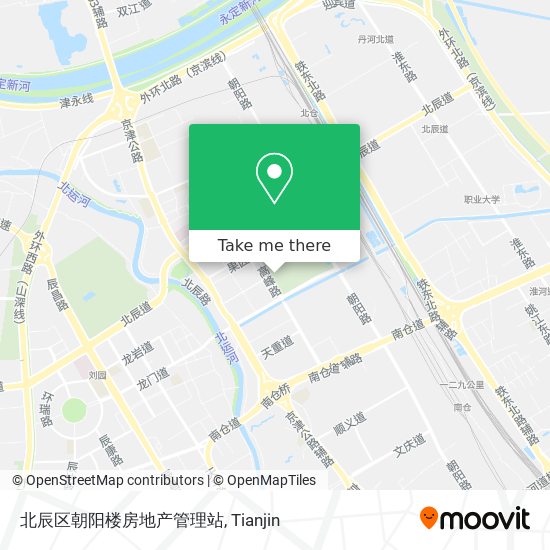 北辰区朝阳楼房地产管理站 map