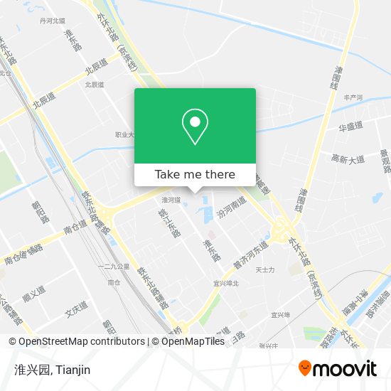 淮兴园 map