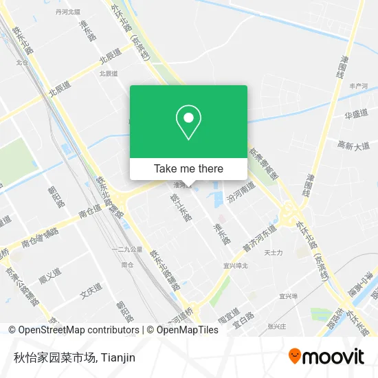 秋怡家园菜市场 map