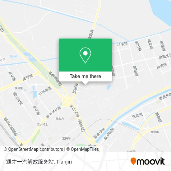 通才一汽解放服务站 map