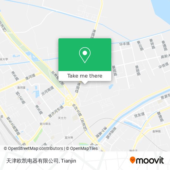 天津欧凯电器有限公司 map