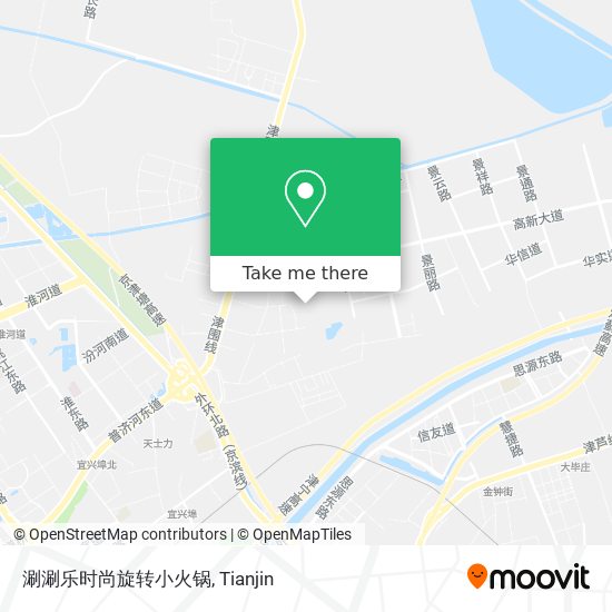 涮涮乐时尚旋转小火锅 map
