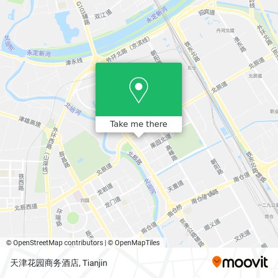 天津花园商务酒店 map